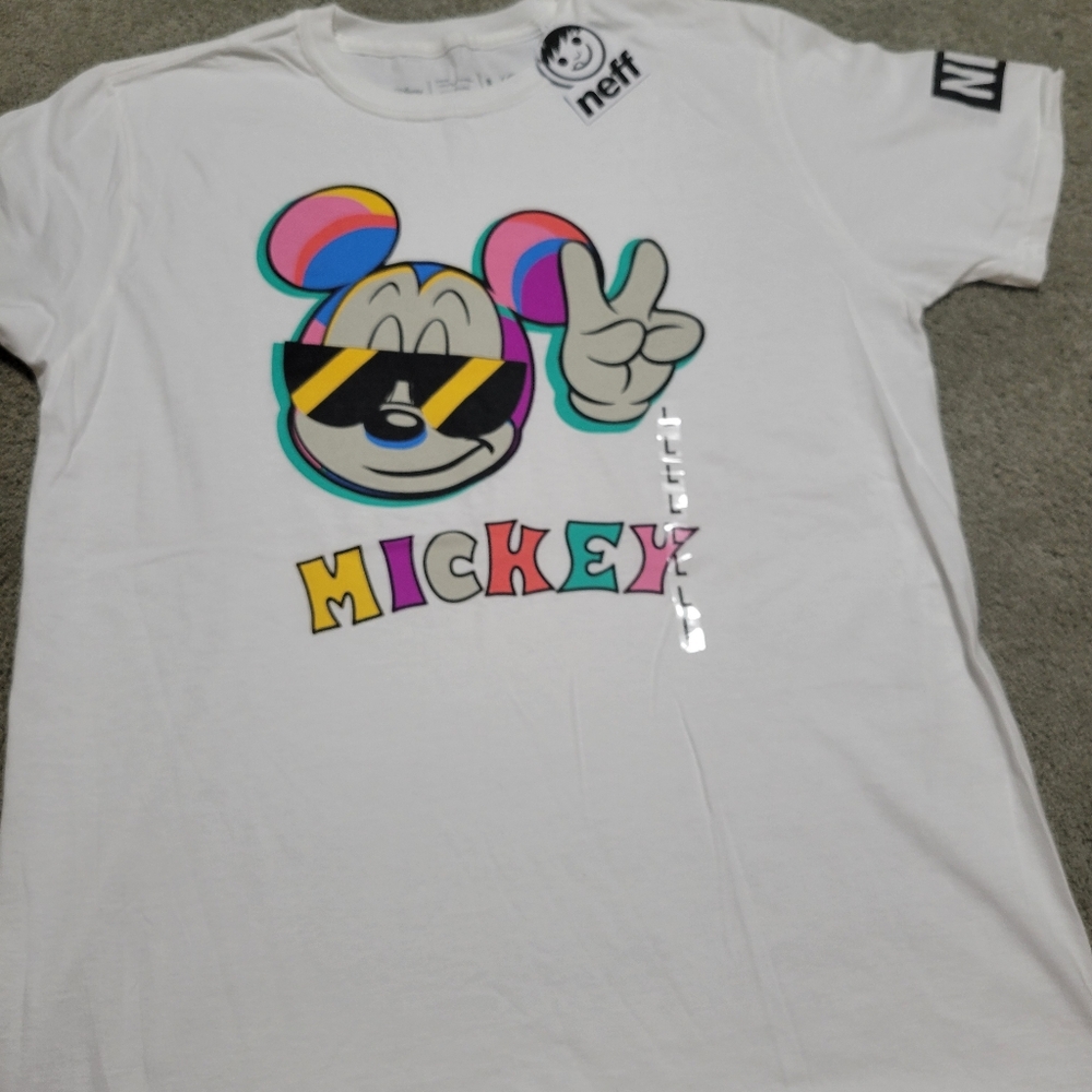 NWT Neff Mickey Shirt Sz L